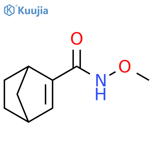 N-Methoxybicyclo[2.2.1]hept-2-ene-2-carboxamide structure