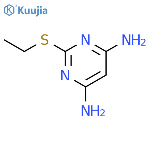 2-(Ethylthio)pyrimidine-4,6-diamine structure