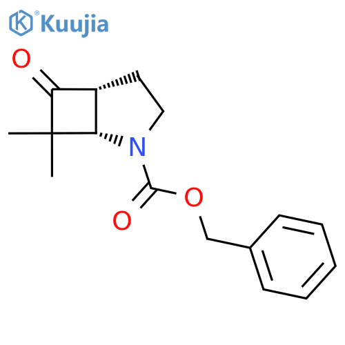 Benzyl (1S,5R)-7,7-dimethyl-6-oxo-2-azabicyclo[3.2.0]heptane-2-carboxylate structure