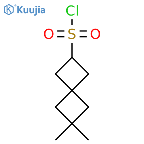 2,2-Dimethylspiro[3.3]heptane-6-sulfonyl chloride structure