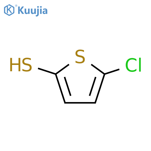 5-chlorothiophene-2-thiol structure