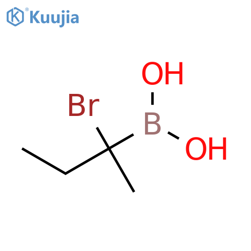 2-Bromo-butan-2-ylboronic acid structure