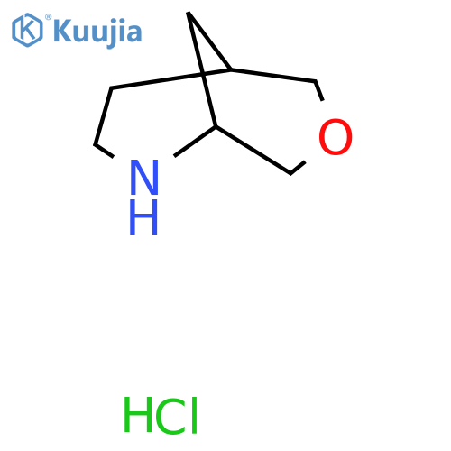 7-Oxa-2-azabicyclo[3.3.1]nonane hydrochloride structure