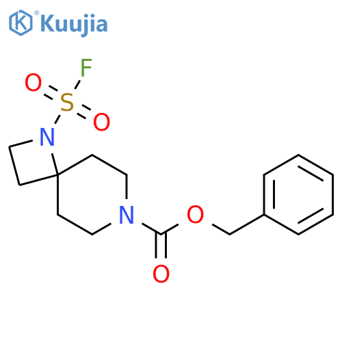 benzyl 1-(fluorosulfonyl)-1,7-diazaspiro3.5nonane-7-carboxylate structure