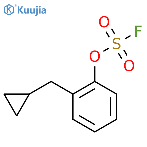 1-(Cyclopropylmethyl)-2-fluorosulfonyloxybenzene structure