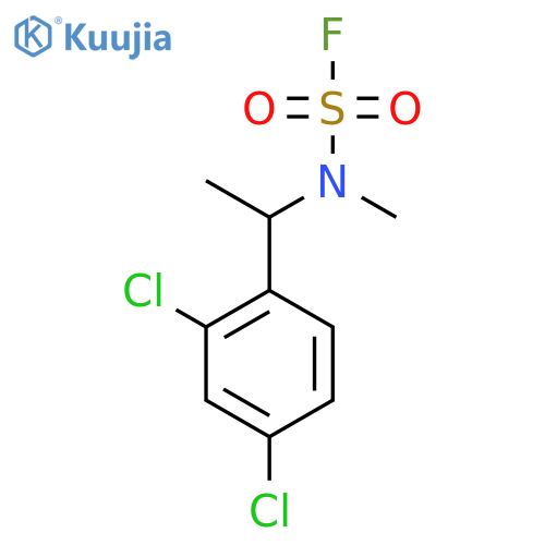 N-1-(2,4-dichlorophenyl)ethyl-N-methylsulfamoyl fluoride structure
