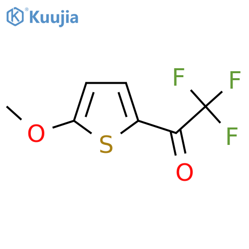 2,2,2-Trifluoro-1-(5-methoxythiophen-2-yl)ethanone structure