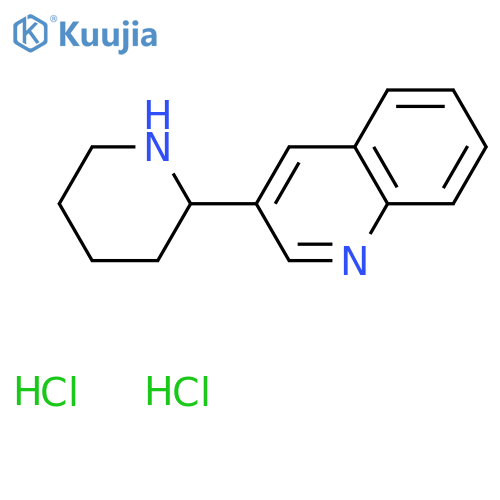 3-(piperidin-2-yl)quinoline dihydrochloride structure