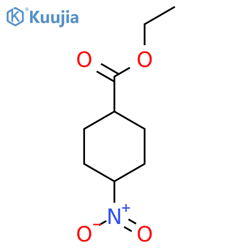 Ethyl 4-nitrocyclohexane-1-carboxylate structure