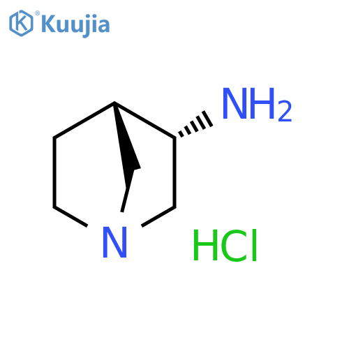 (1R,3S,4S)-1-Aza-bicyclo[2.2.1]hept-3-ylamine dihydrochloride structure