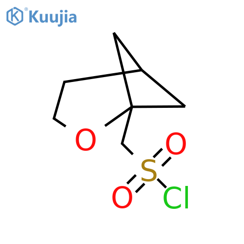 {2-oxabicyclo3.1.1heptan-1-yl}methanesulfonyl chloride structure