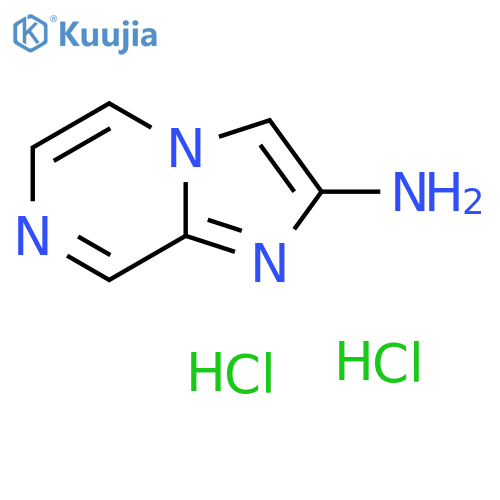 Imidazo[1,2-a]pyrazin-2-ylamine dihydrochloride structure