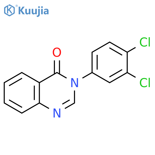 3-(3,4-Dichloro-phenyl)-3H-quinazolin-4-one structure