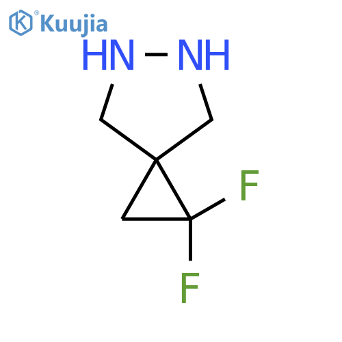 1,1-difluoro-5,6-diazaspiro2.4heptane structure
