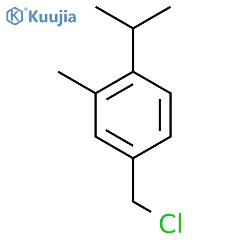 4-(Chloromethyl)-2-methyl-1-propan-2-ylbenzene structure