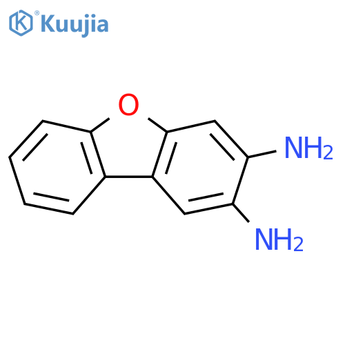 Dibenzofuran-2,3-diamine structure