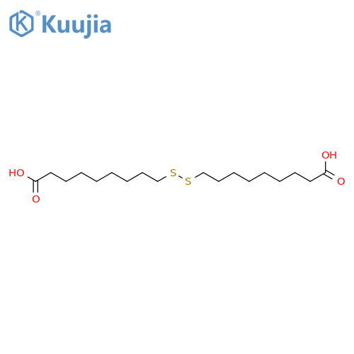 Nonanoic acid, 9,9'-dithiobis- structure