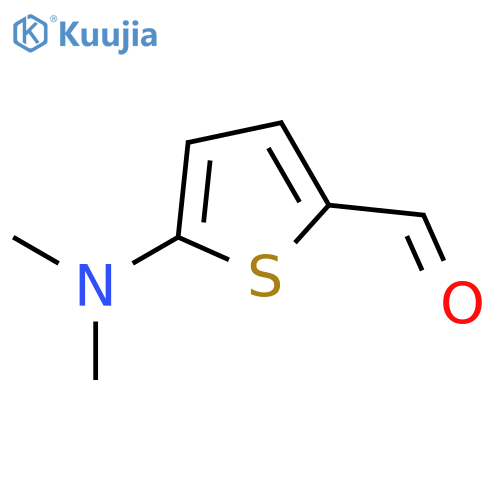 5-(Dimethylamino)thiophene-2-carbaldehyde structure