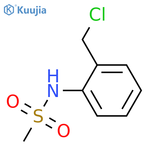 N-2-(chloromethyl)phenylmethanesulfonamide structure