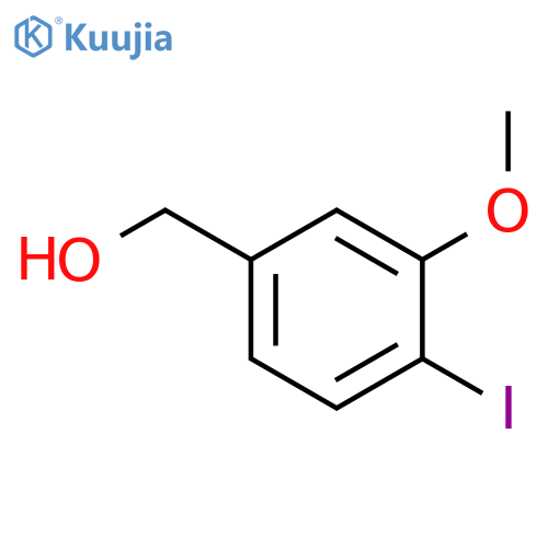 (4-Iodo-3-methoxyphenyl)methanol structure