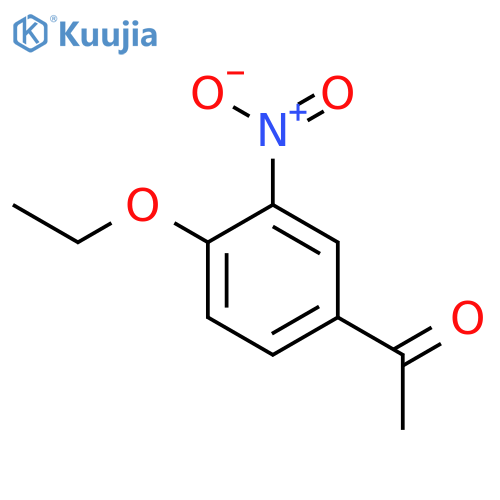 1-(4-ethoxy-3-nitrophenyl)ethan-1-one structure