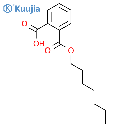 Monoheptyl Phthalate structure