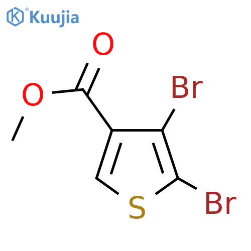 methyl 4,5-dibromothiophene-3-carboxylate structure