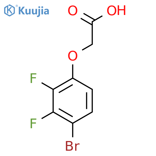 2-(4-Bromo-2,3-difluorophenoxy)acetic acid structure