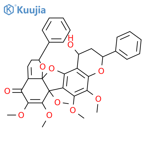 Calycopterone; 4-O-De-Me, 7-Me ether structure