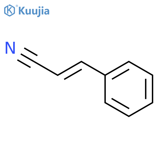 2-Propenenitrile, 3-phenyl-, (2Z)- structure