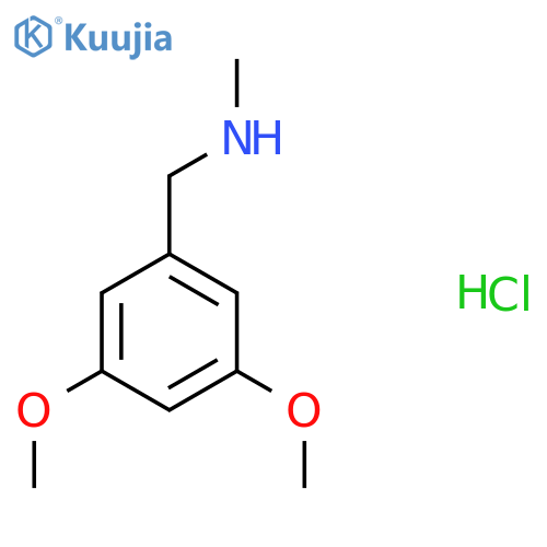 (3,5-dimethoxyphenyl)methyl(methyl)amine hydrochloride structure