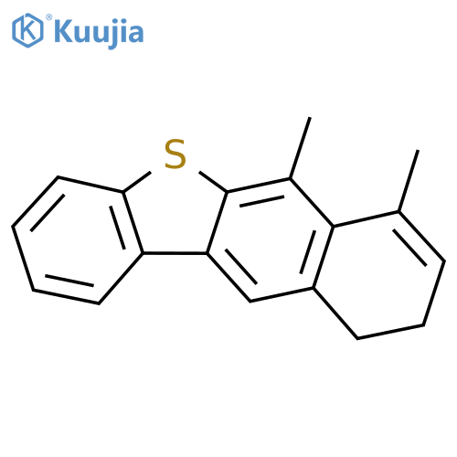 Benzo[b]naphtho[2,3-d]thiophene, 9,10-dihydro-6,7-dimethyl- structure