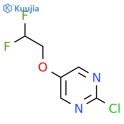 2-Chloro-5-(2,2-difluoroethoxy)pyrimidine structure