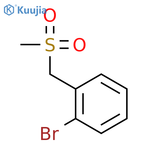 2-Bromobenzylmethylsulfone structure