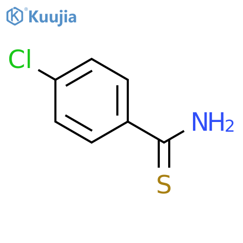 4-Chlorothiobenzamide structure
