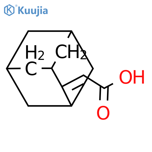 tricyclo3.3.1.1~3,7~dec-2-ylideneacetic Acid structure