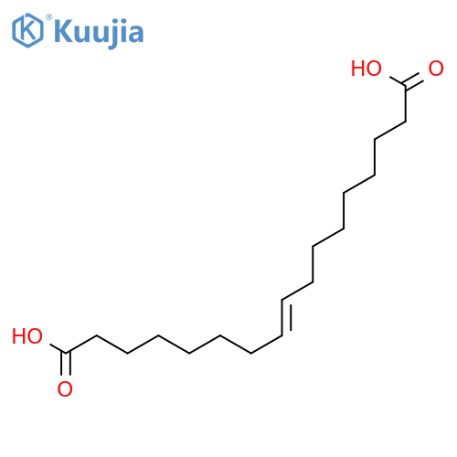 8-Heptadecenedioicacid, (8Z)- structure