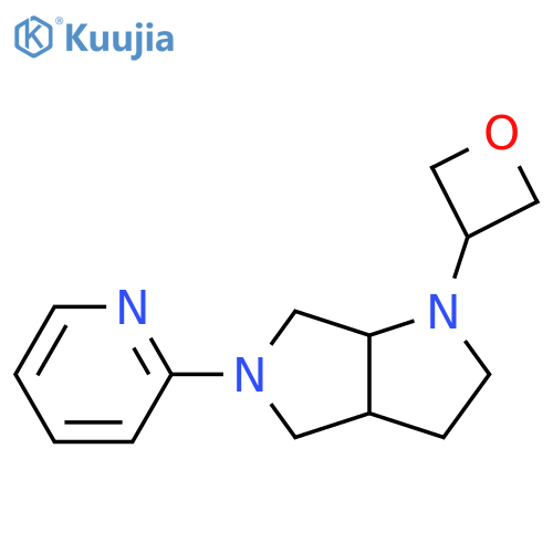 2-[1-(oxetan-3-yl)-octahydropyrrolo[3,4-b]pyrrol-5-yl]pyridine structure