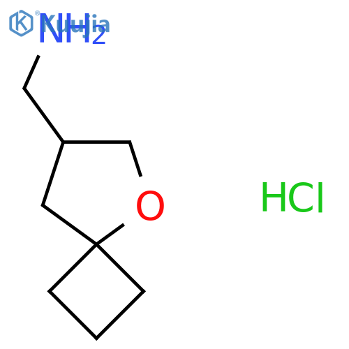 1-{5-oxaspiro3.4octan-7-yl}methanamine hydrochloride structure