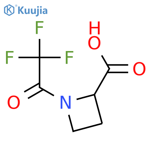 2-Azetidinecarboxylicacid, 1-(2,2,2-trifluoroacetyl)-, (2S)- structure