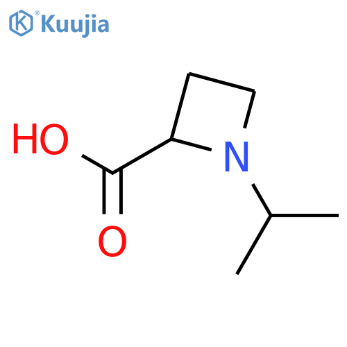 (2S)-1-(propan-2-yl)azetidine-2-carboxylic acid structure