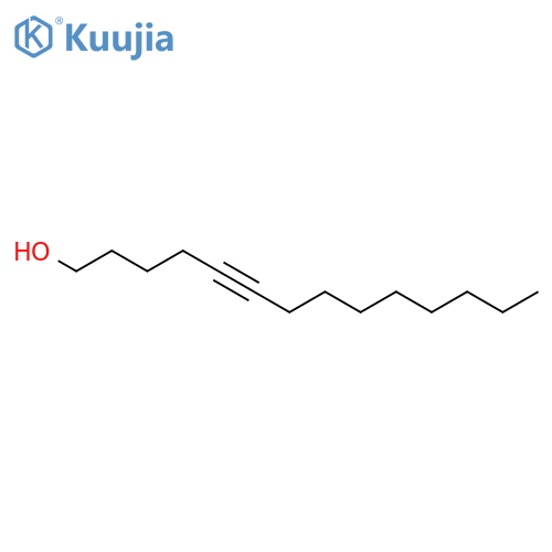 5-Tetradecyn-1-ol structure