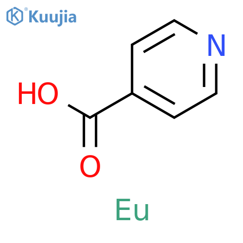 4-Pyridinecarboxylic acid, europium(3+) salt (3:1) structure