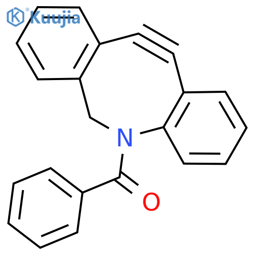Phenyl(11,12-didehydrodibenz[b,f]azocin-5(6H)-yl)methanone structure
