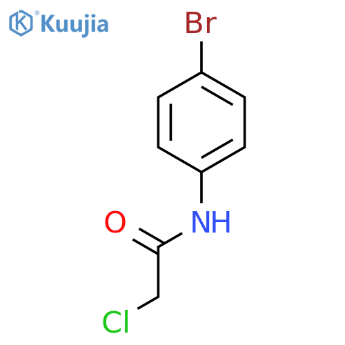N-(4-Bromophenyl)-2-chloroacetamide structure