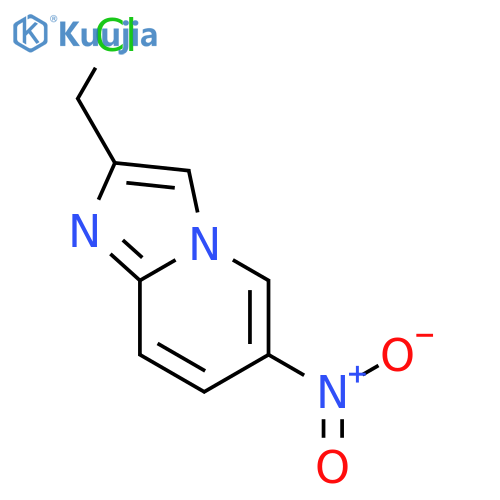 2-(chloromethyl)-6-nitro-Imidazo[1,2-a]pyridine structure