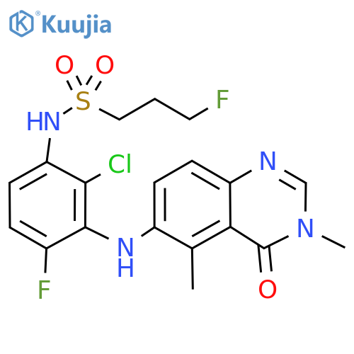 Tinlorafenib structure
