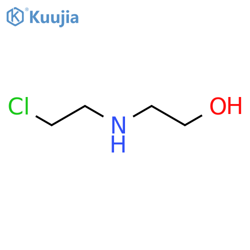 2-(2-Chloroethyl)aminoethanol Hydrochloride structure