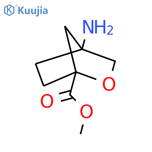 methyl 4-amino-2-oxabicyclo2.2.1heptane-1-carboxylate structure