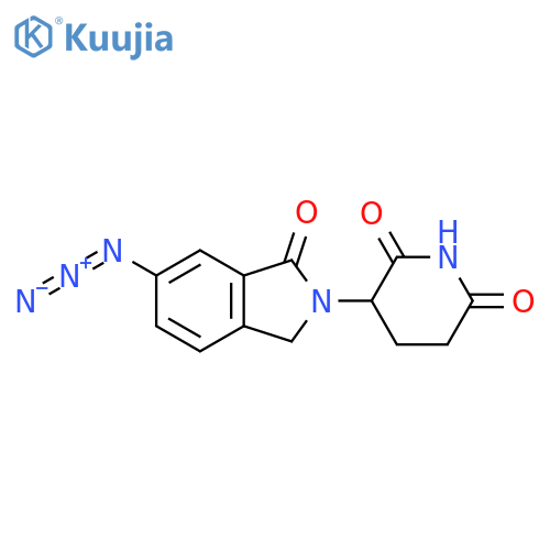 3-(5-Azido-3-oxo-1H-isoindol-2-yl)piperidine-2,6-dione structure